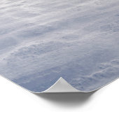 Mensen die over sneeuw lopen, IJsland Poster (Hoek)