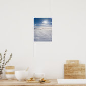 Mensen die over sneeuw lopen, IJsland Poster (Keuken)