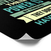 Mensen die positieve motivatie geven poster (Hoek)