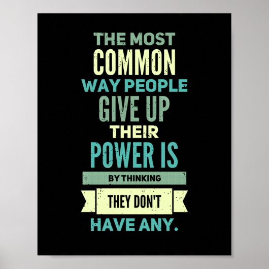 Mensen die positieve motivatie geven poster (Voorkant)