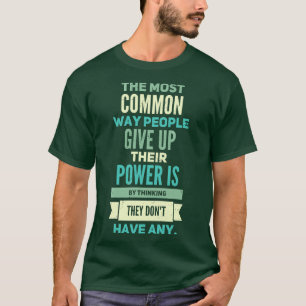 Mensen die positieve motivatie geven t-shirt