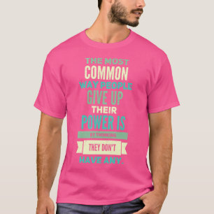 Mensen die positieve motivatie geven t-shirt
