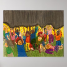 Mensen die samenwerken om oppressie op te heffen