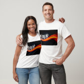 Mensen die Silhouettes Mannen T-Shirt dansen (Unisex)