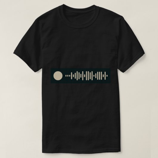 Mensen die Spotify-code bekijken T-shirt (Design voorkant)