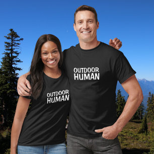 Mensen Die Van De Buitenlucht Houden Grappige Witt T-shirt