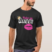 Mensen die van make-up houden t-shirt (Voorkant)