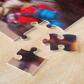 Mensen die winkelen in Venetië, Italië Legpuzzel (Zijkant)