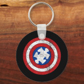 Mensen die zich identificeren in autisme hebben pr sleutelhanger (Voorkant)