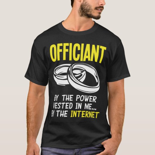 Mensen Funny Internet Gewijde Offigovernment T-shirt (Voorkant)