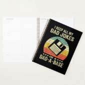 Mensen Funny vader grappen in dad-a-Base Planner (Display)