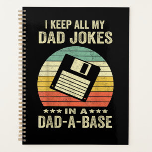 Mensen Funny vader grappen in dad-a-Base Planner