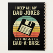 Mensen Funny vader grappen in dad-a-Base Planner (Achterkant)