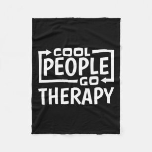 Mensen gaan therapie Geestelijke gezondheid Suïcid Fleece Deken