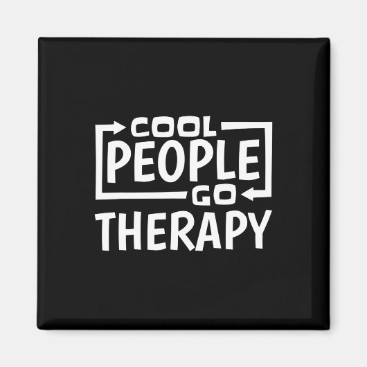 Mensen gaan therapie Geestelijke gezondheid Suïcid Magneet (Voorkant)