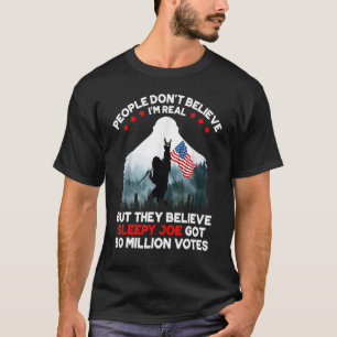 Mensen geloven niet dat ik echt ben, maar ze gelov t-shirt