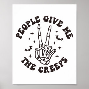 Mensen geven me het skeletskelet van de keizer poster