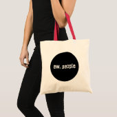 Mensen grappige Canvas tas (Voorkant (product))
