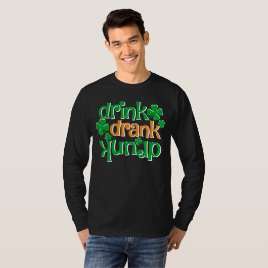 Mensen grappige St.Patrick’s Dag T-shirt (Voorkant volledig)