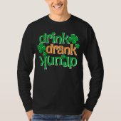 Mensen grappige St.Patrick’s Dag T-shirt (Voorkant)