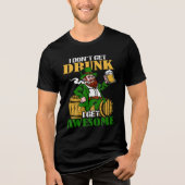 Mensen Grappige St.Patrick’s Dag Tri-Blend Shirt (Voorkant)