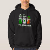 Mensen grappige St.Patrick's Dag Hoodie (Voorkant)