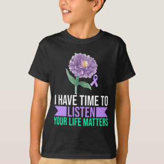 Mensen Hebben Tijd Om Te Luisteren Levens Belang P T-shirt