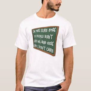 Mensen houden niet van mij dat het me geen schimmi t-shirt