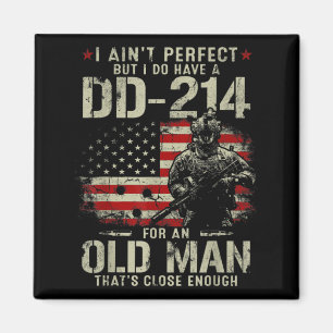 Mensen ik ben niet perfect ik heb een DD-214 Veter Magneet