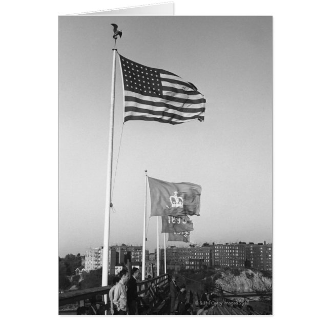 Mensen in Bleachers (Voorkant)