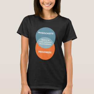 Mensen in lange afstand Relaties Gezegde T-shirt