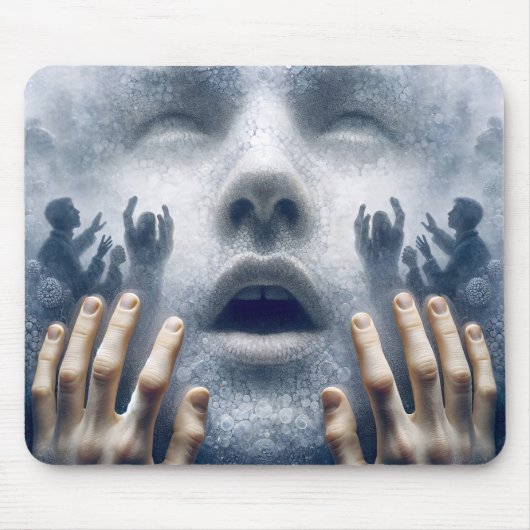 Mensen in nood muismat (Voorkant)