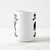 Mensen in slaapzakken lijken op zachte taco's koffiemok (Center)