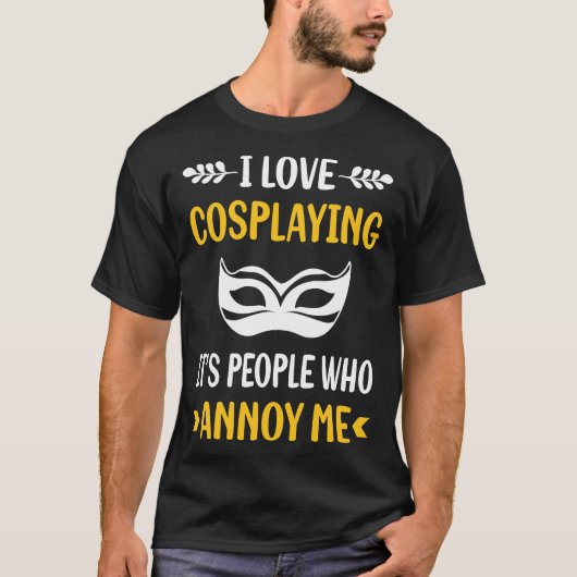 Mensen irriteren Cosplay Cosplay T-shirt (Voorkant)