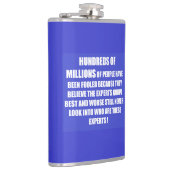 Mensen keuze levensstijl gedichten heupfles (Rechts)