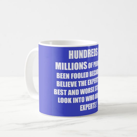 Mensen keuze levensstijl gedichten koffiemok (Voorkant links)