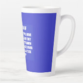 Mensen keuze levensstijl gedichten latte mok (Rechts)