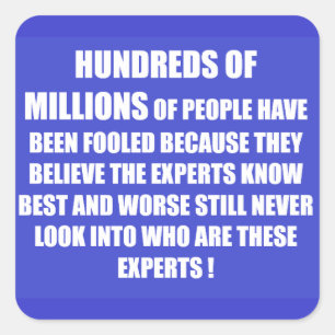 Mensen keuze levensstijl gedichten vierkante sticker