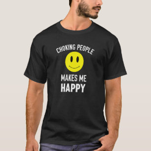 Mensen kiezen maakt me gelukkig Jiu Jitsu BJJ T-shirt