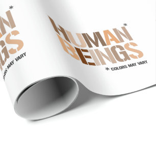 MENSEN: Kleuren kunnen variëren Cadeaupapier