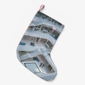 MENSEN KUNNEN IN DE BIBLIOTHEEK VAN BINNEN KLEINE KERSTSOK (Voorkant (Hangend))