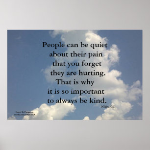 MENSEN KUNNEN NIKITA GILL POSTER WORDEN