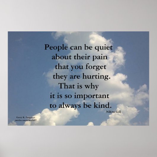 MENSEN KUNNEN NIKITA GILL POSTER WORDEN (Voorkant)