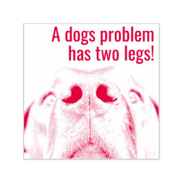 Mensen kunnen problemen zijn  zelfinktende stempel