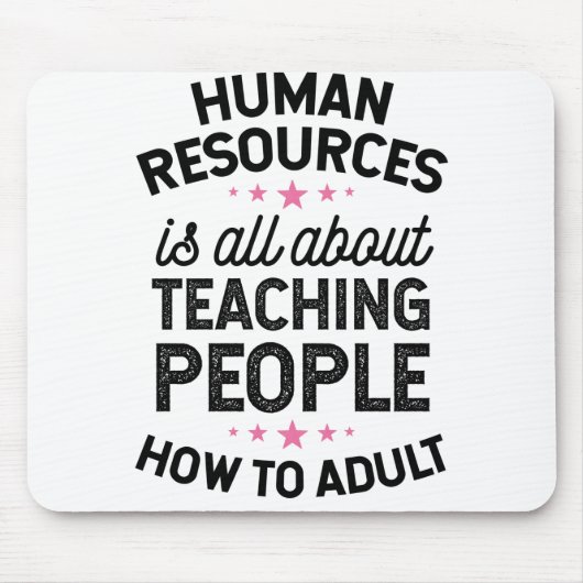 Mensen leren hoe ze volwassen moeten worden muismat (Voorkant)