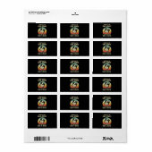 Mensen Leuke papa grappen in papa-a-Base Etiket (Full Sheet)