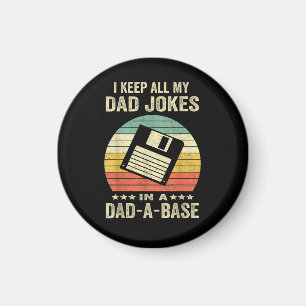 Mensen Leuke papa grappen in papa-a-Base Magneet