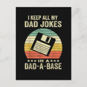 Mensen Leuke papa grappen in papa-a-Base Uitnodiging Briefkaart (Voorkant)