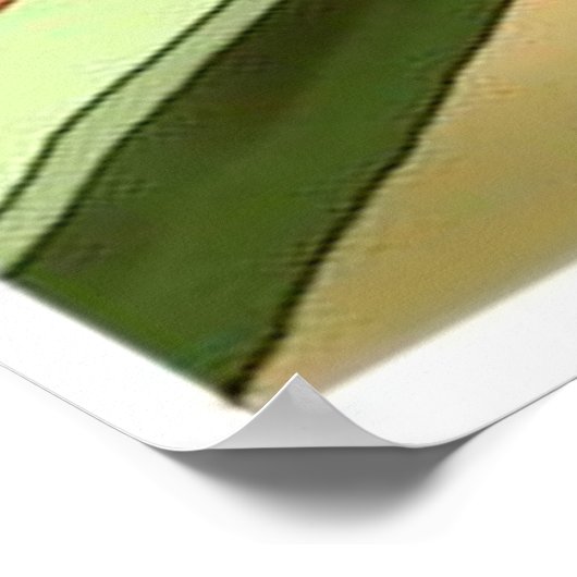 Mensen leven nog steeds grappige Cartoon Poster (Hoek)