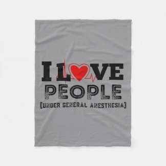 Mensen Liefhebben Onder Genvibesl Anesthesie Grapp Fleece Deken